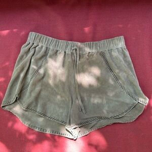 Leather Suede Shorts size small